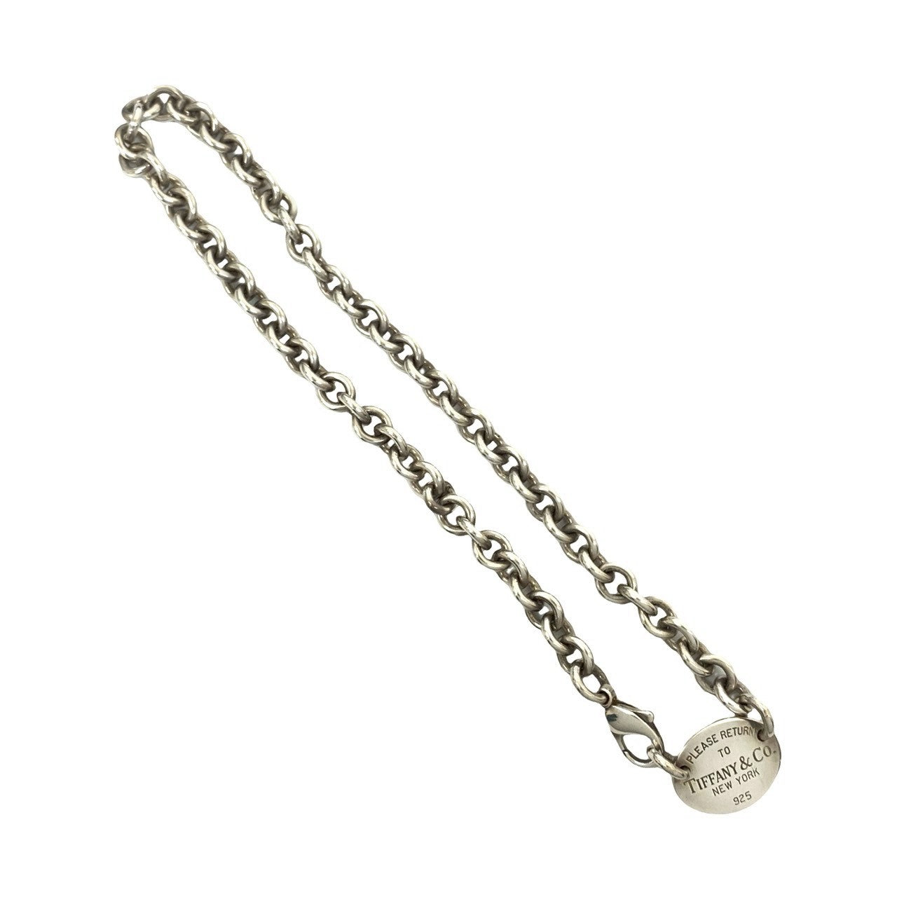 TIFFANY&Co. ティファニー リターントゥ オーバルタグ ネックレス 4