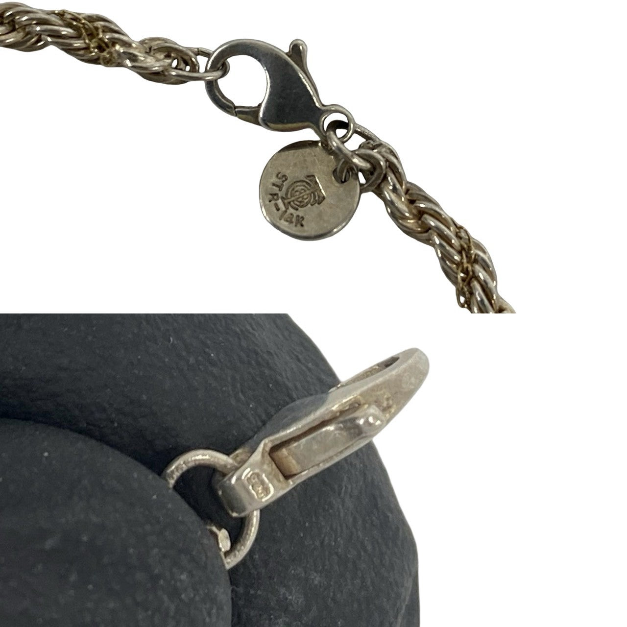 TIFFANY&Co. ティファニー (Vintage) ツイストロープ ブレスレット 925 K18 750YG 3